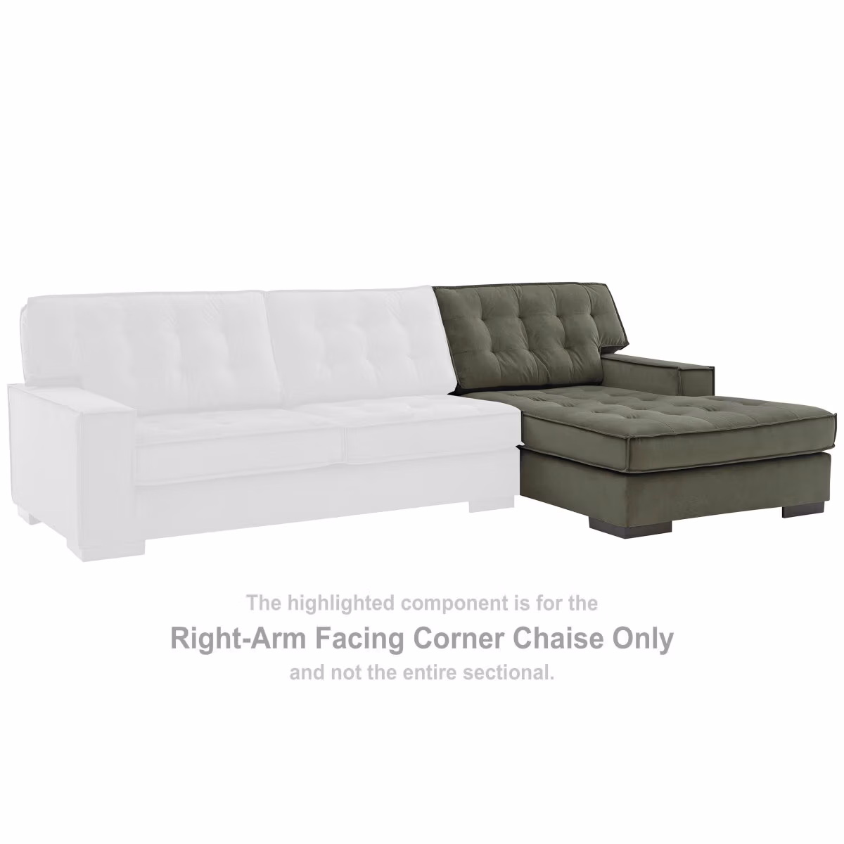 Caspian-Town Right-Arm Facing Corner Chaise - Image 3