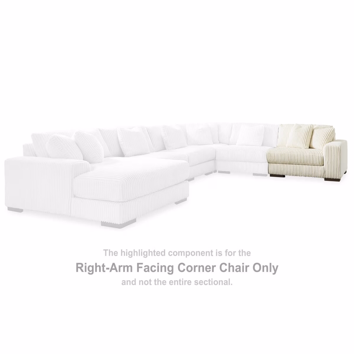 Lindyn Right-Arm Facing Corner Chair - Image 3