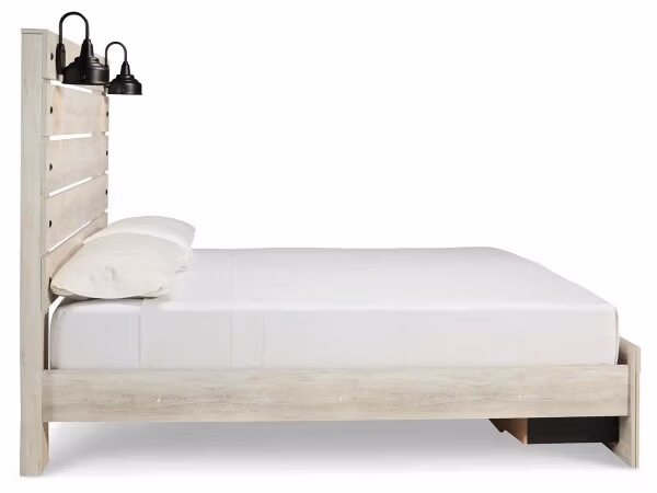 Cambeck King Panel Bed with 2 Storage Drawers - Image 6