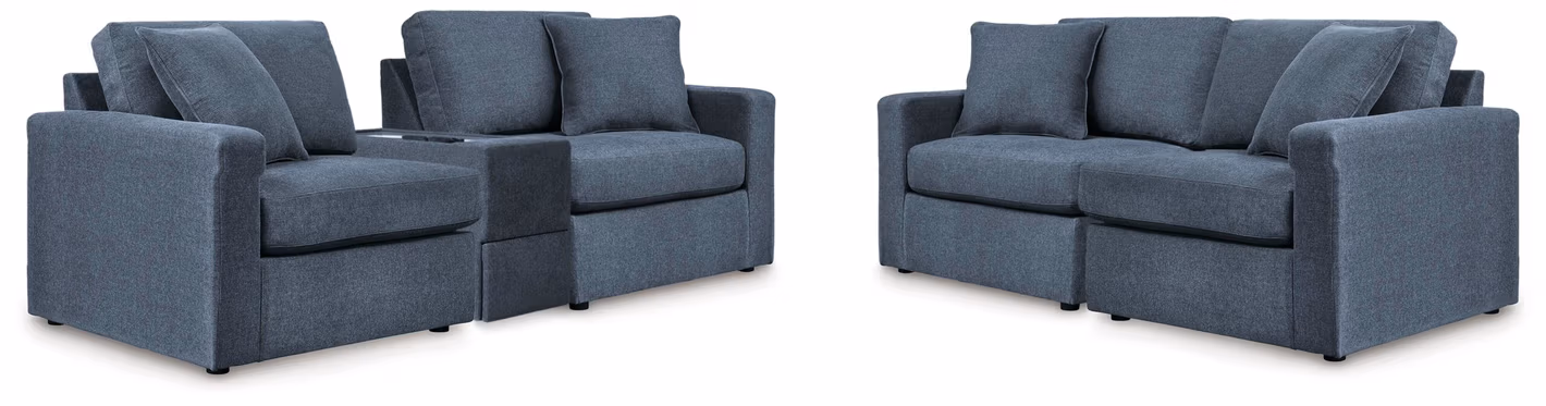 Modmax 3-Piece Sectional Sofa and 2-Piece Sectional Loveseat
