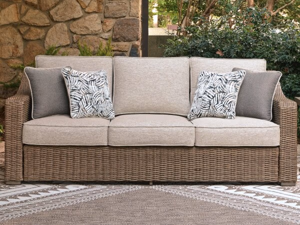 Laguna Heights Outdoor Sofa with Cushion - Image 3