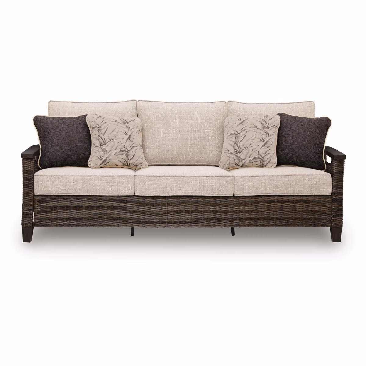 Monterey Point Outdoor Sofa with Cushion - Image 4