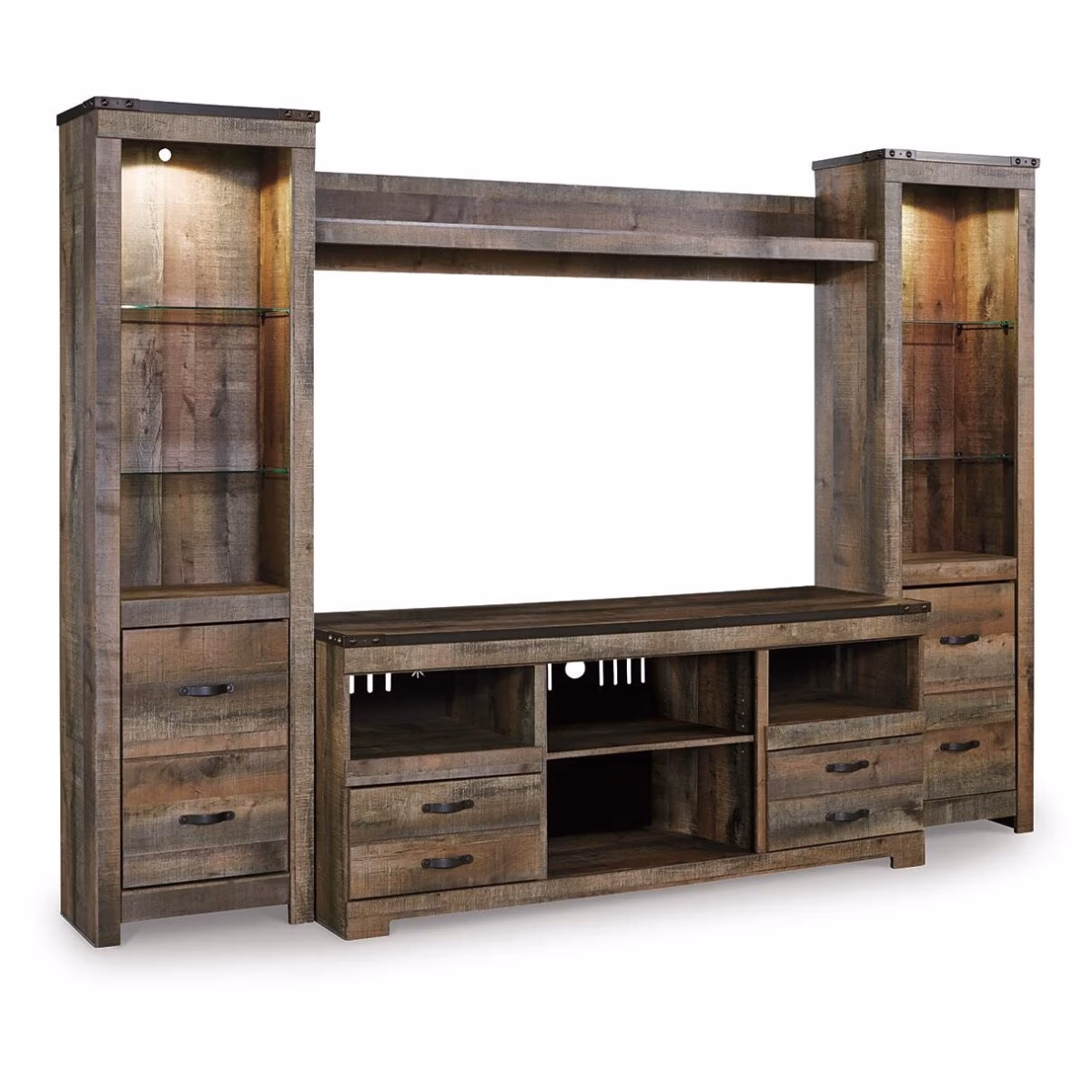 Trinell 4-Piece Entertainment Center - Image 3