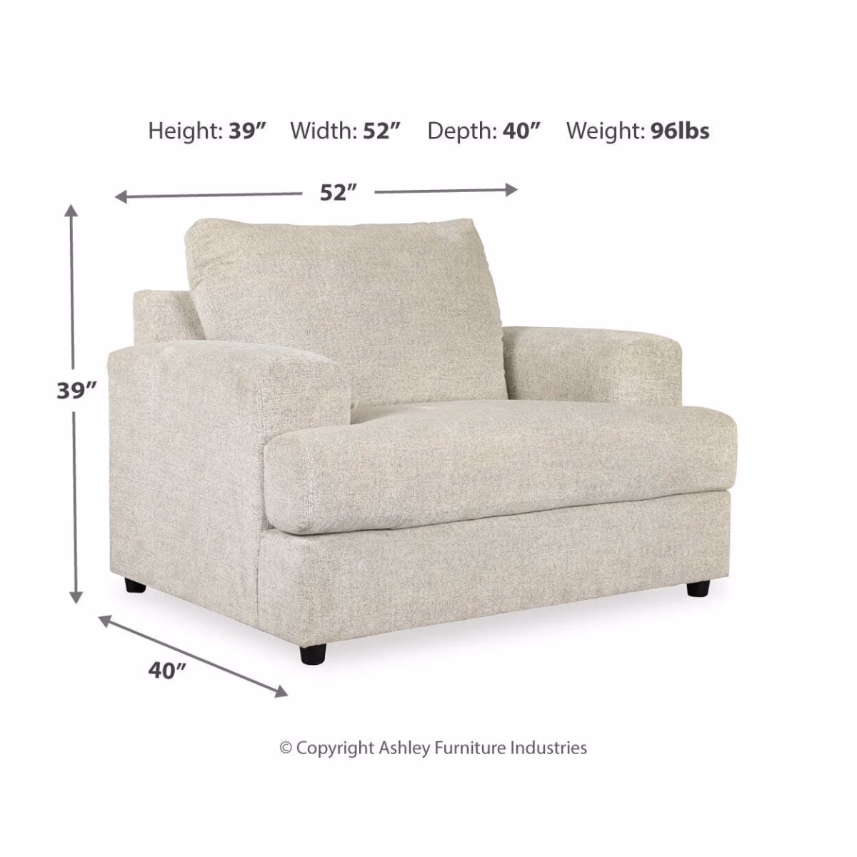 Soletren Oversized Chair - Image 5