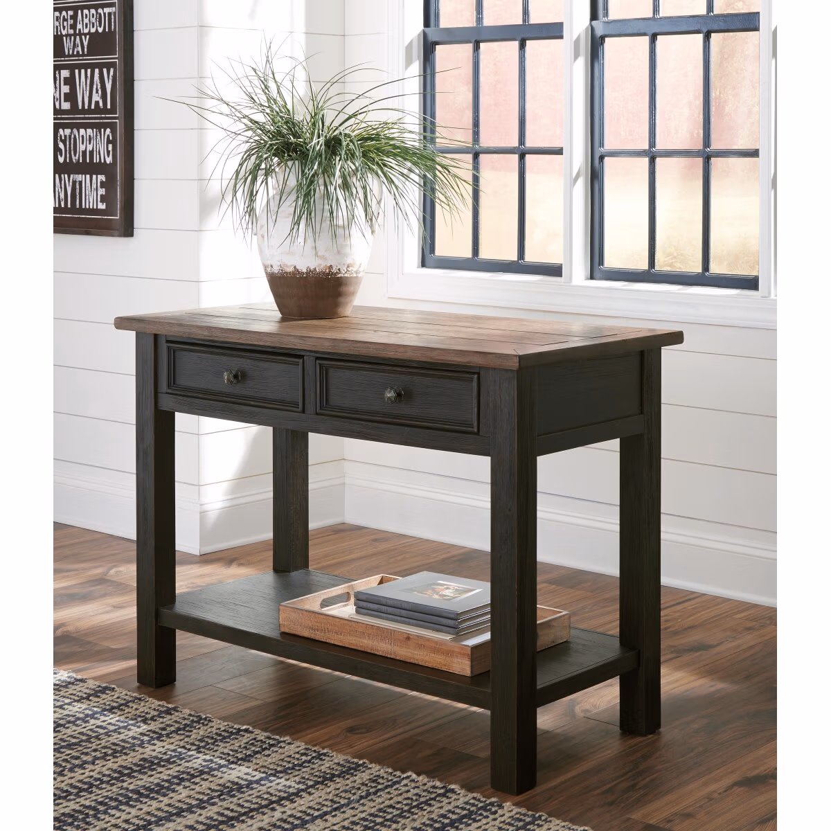 Tyler Creek Coffee Table and 2 End Tables with Console - Image 24