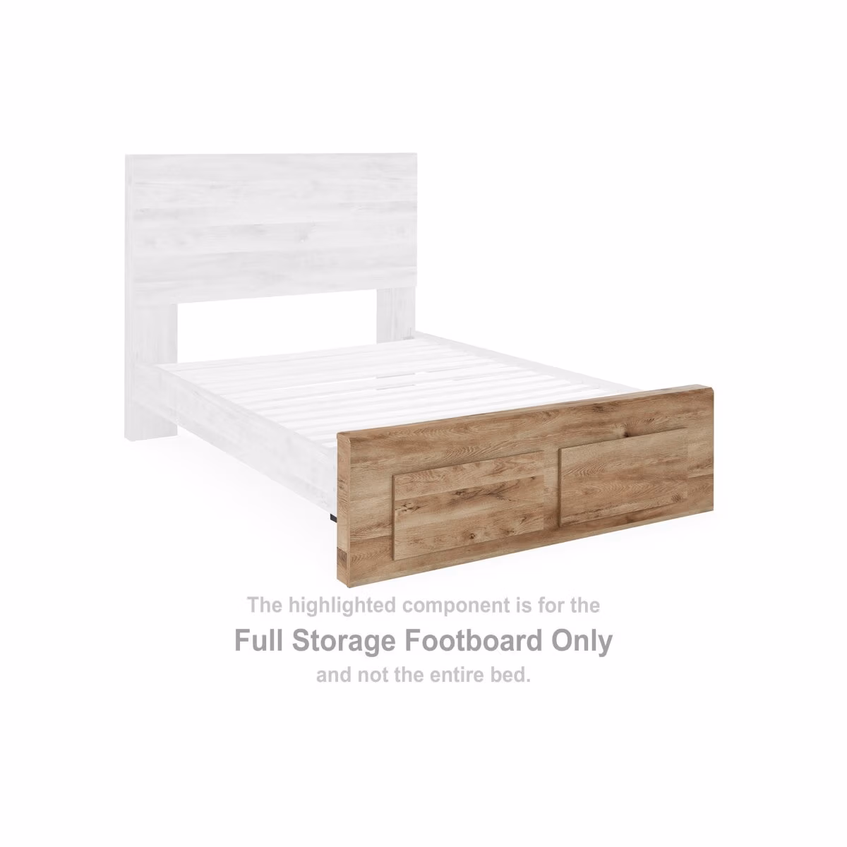 Hyanna Full Storage Footboard - Image 3