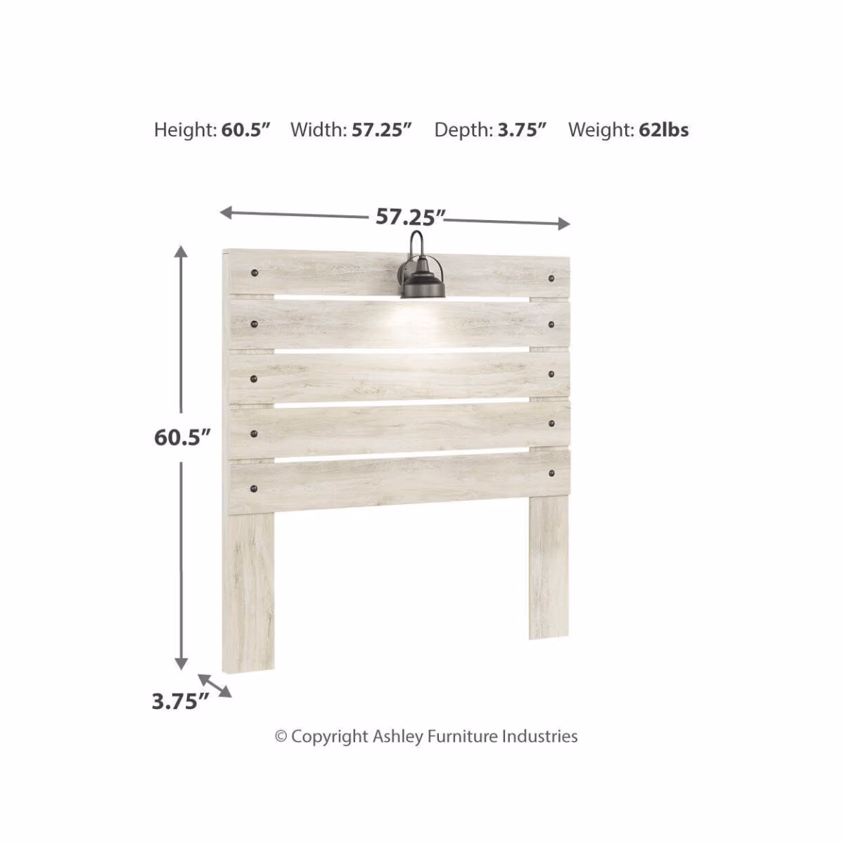 Cambeck Full Panel Headboard - Image 5