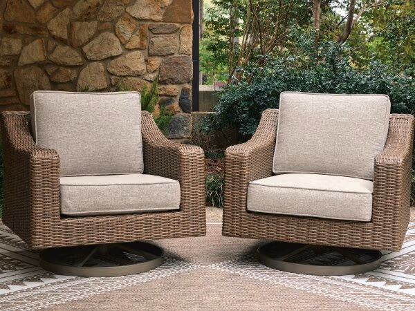 Laguna Heights Swivel Lounge with Cushion - Image 6