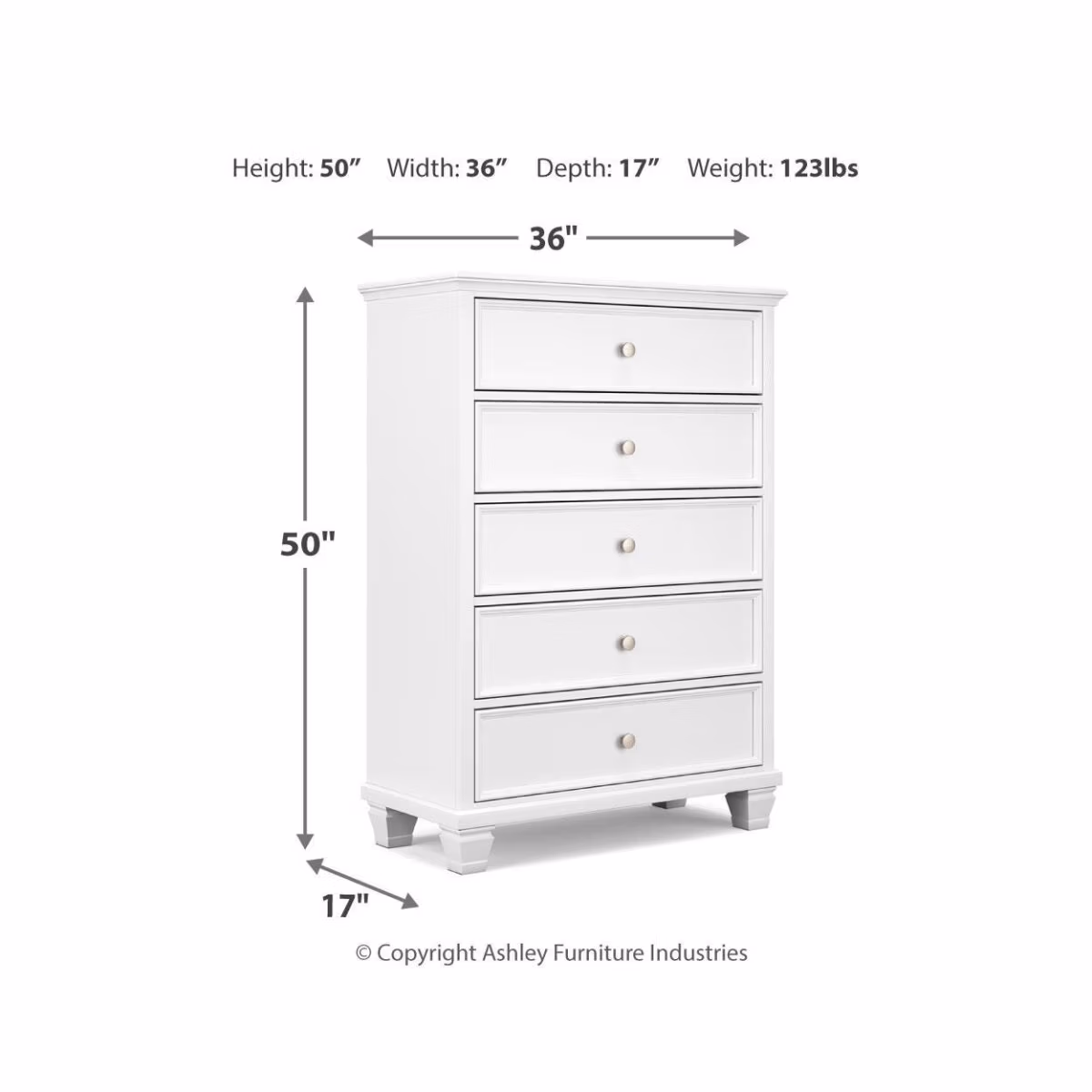 Fortman King Panel Bed, Dresser, Mirror, Chest and 2 Nightstands - Image 18