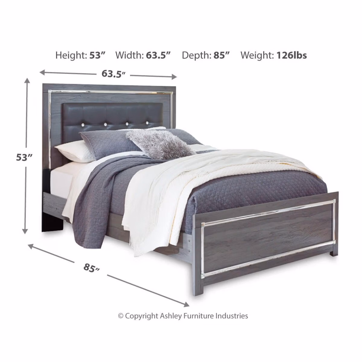 Lodanna Queen Panel Bed - Image 4