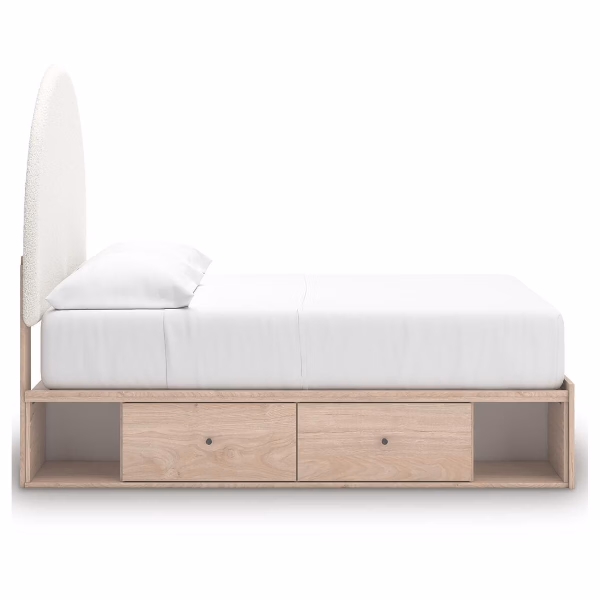 Arloster Full Upholstered Panel Bed with Storage - Image 10
