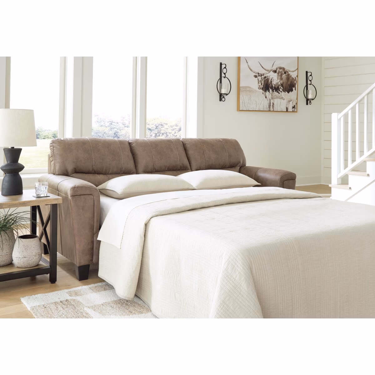 Navi Queen Sofa Sleeper - Image 3