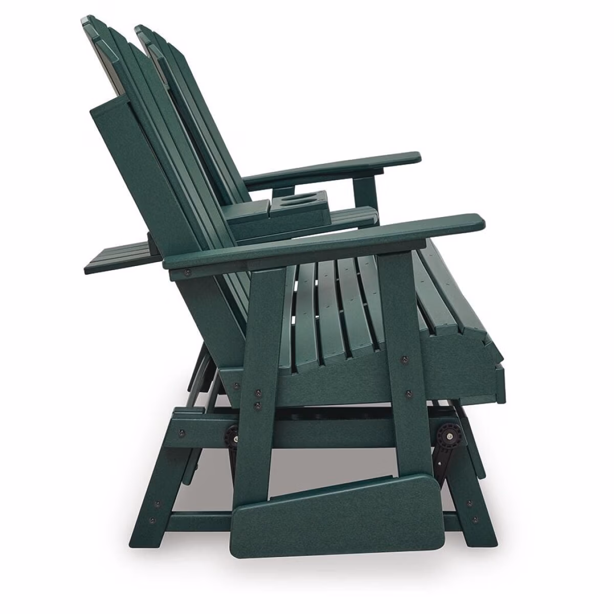 Shell Beach Outdoor Loveseat Glider - Image 6