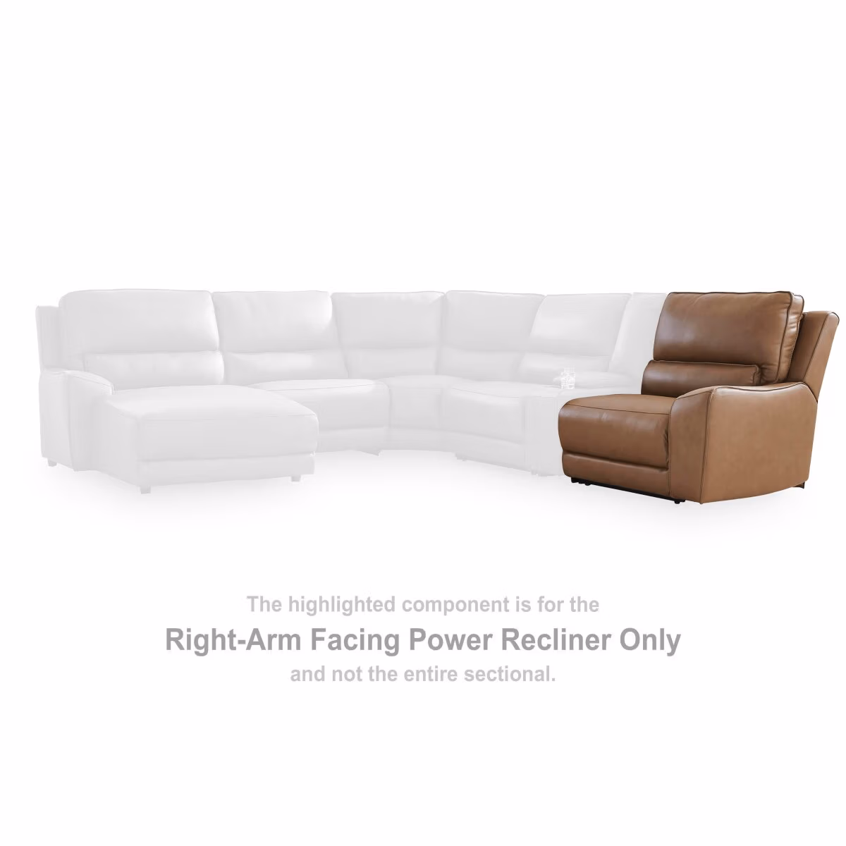 DeepWakes Right-Arm Facing Power Recliner - Image 3
