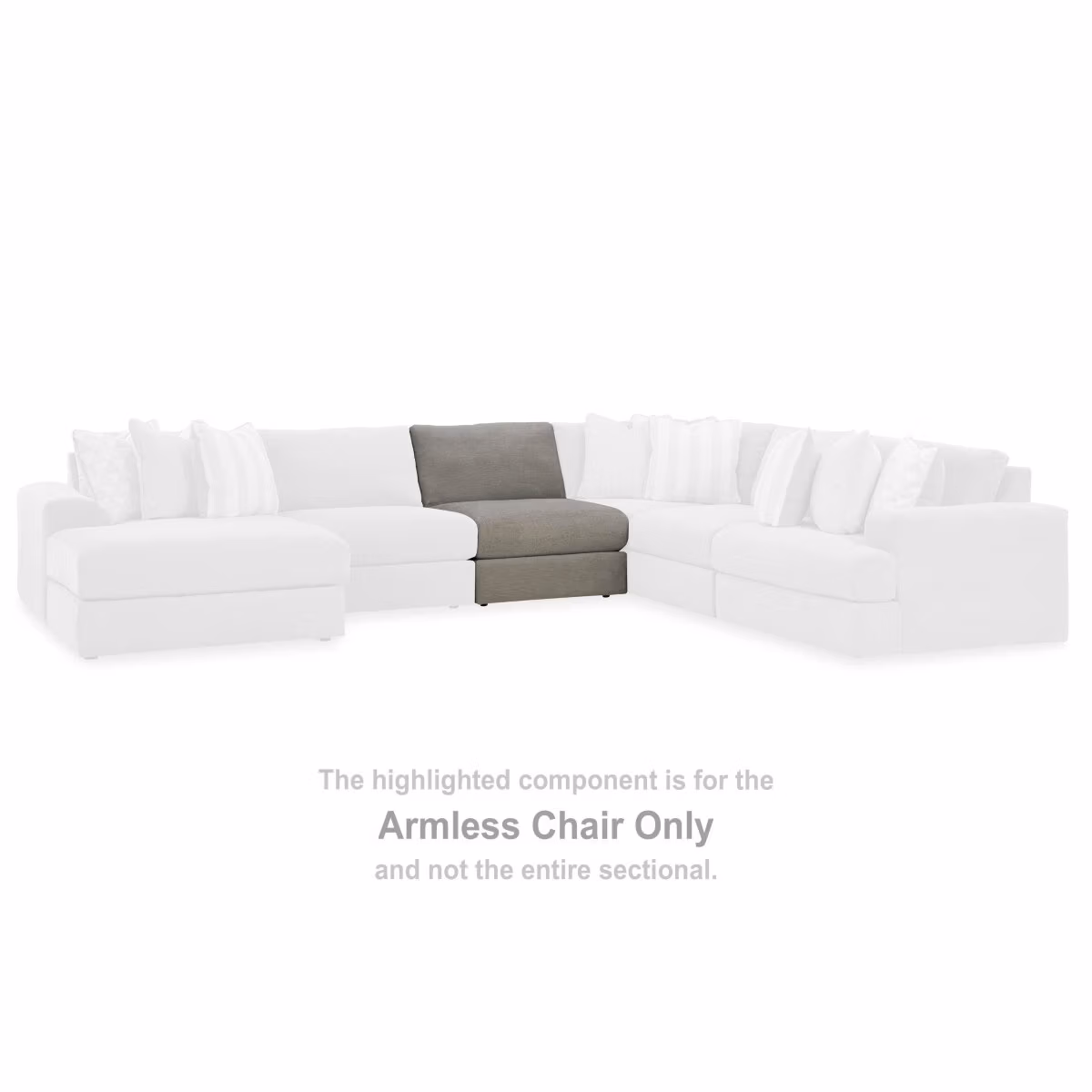 Avaliyah Armless Chair - Image 3