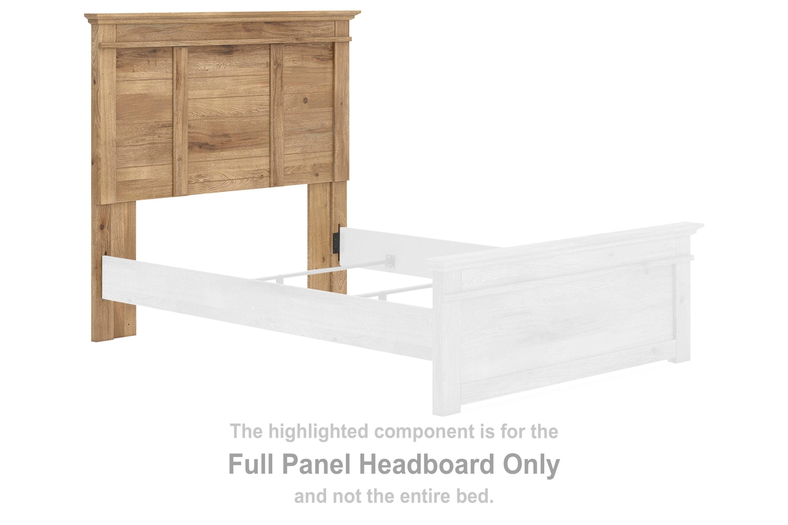 Makidern Full Panel Headboard