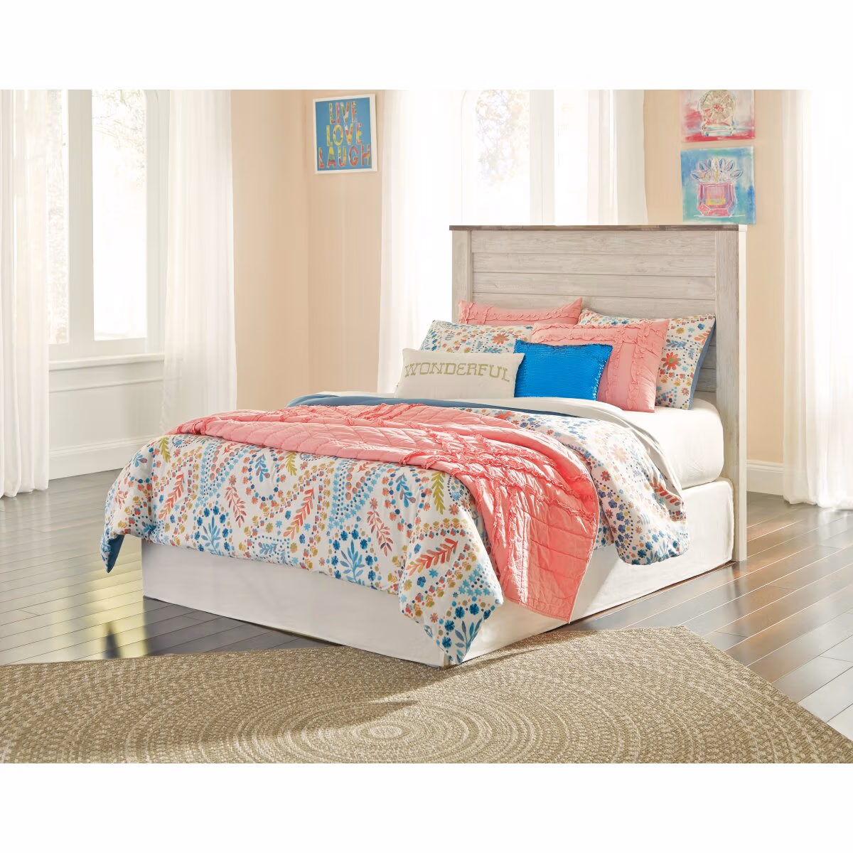 Willowton Full Panel Headboard - Image 2