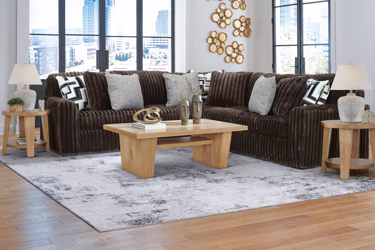 Midnight-Madness 3-Piece Sectional