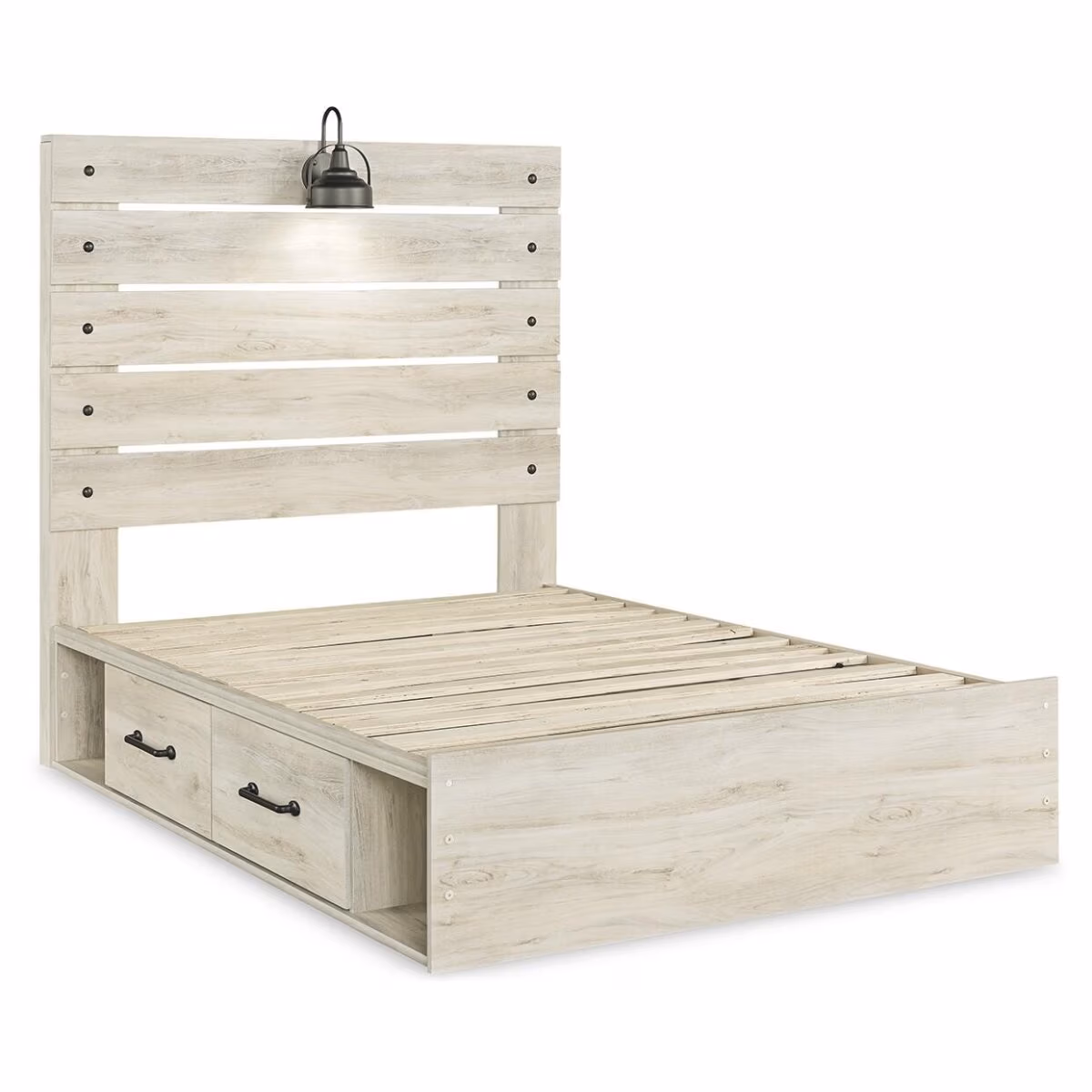Cambeck Full Panel Bed with 4 Storage Drawers - Image 7
