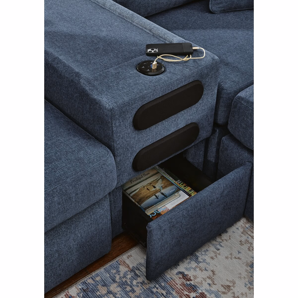Modmax 7-Piece Sectional with Audio Console - Image 16