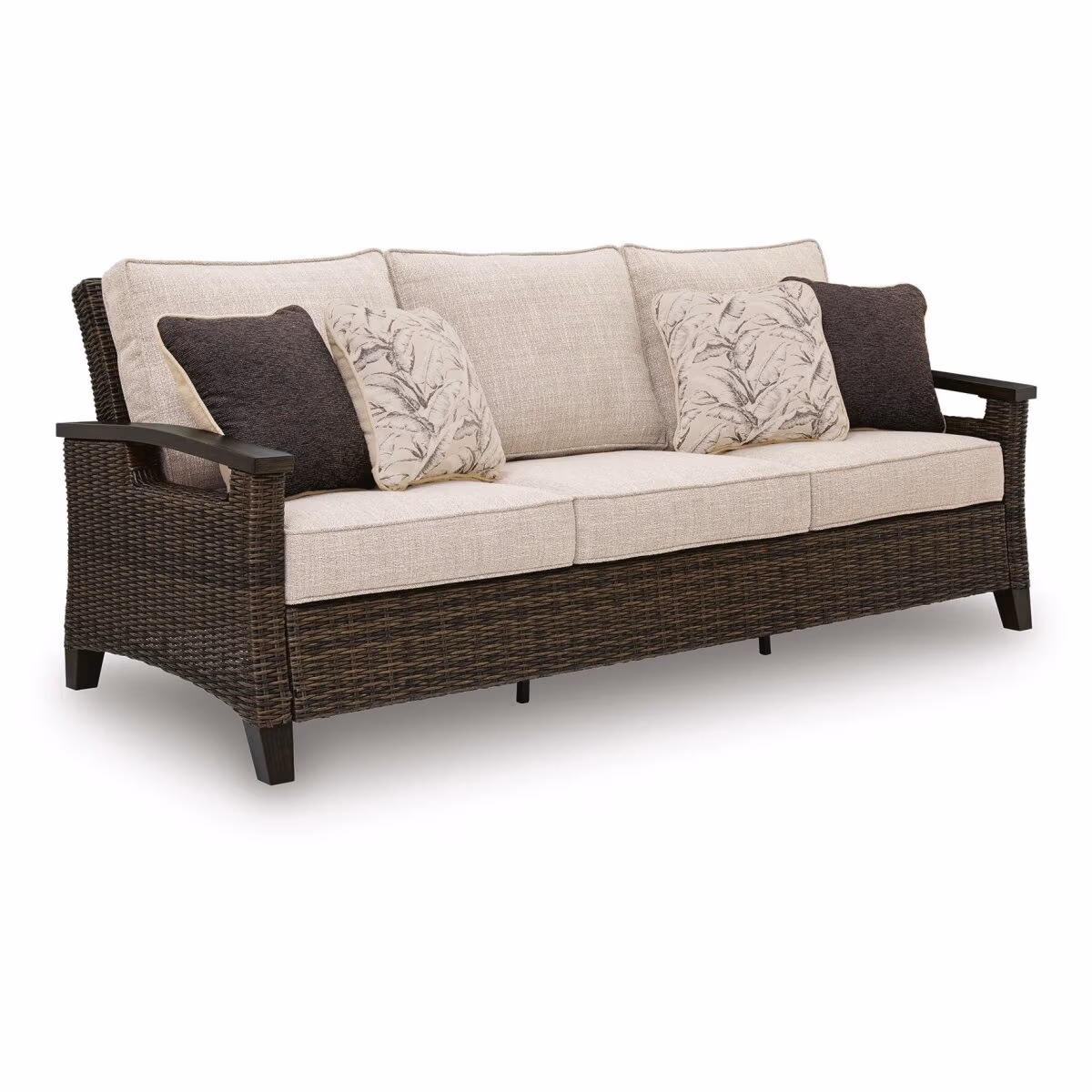 Monterey Point Outdoor Sofa with Cushion - Image 2