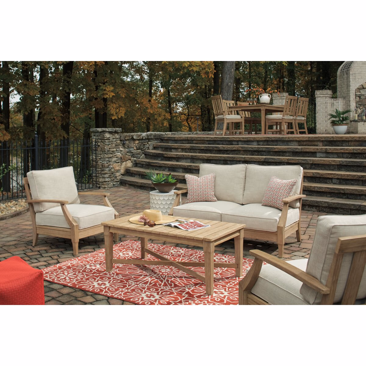 Clare View Loveseat with Cushion - Image 8