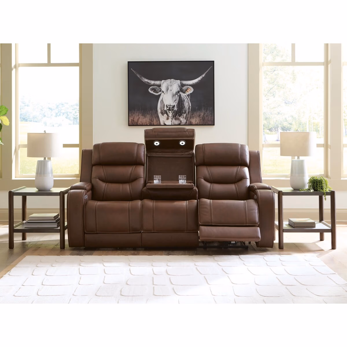 Knightington Power Reclining Sofa with Audio Seating - Image 8