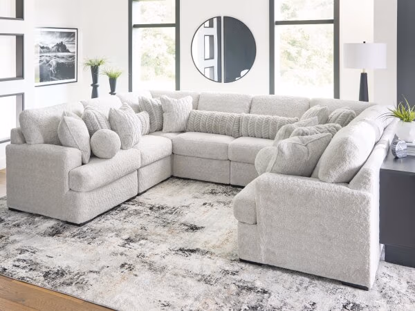 Cuddle Plush 8-Piece Sectional - Image 3