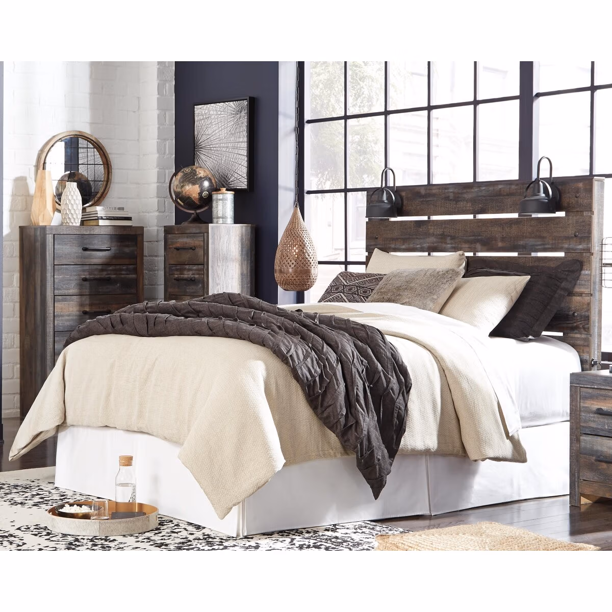 Drystan Queen Panel Headboard - Image 3