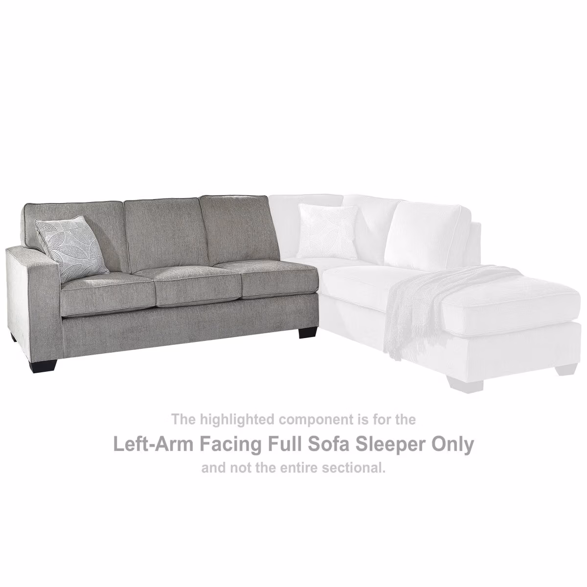 Altari Left-Arm Facing Full Sofa Sleeper - Image 3