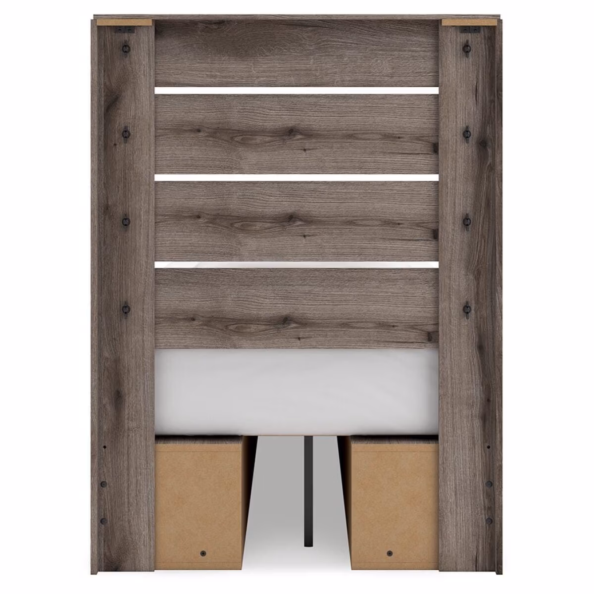 Graystorm Twin Panel Bed with Storage - Image 9