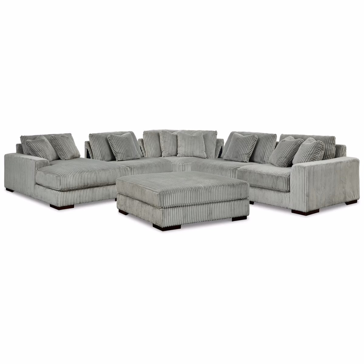 Lindyn 5-Piece Sectional and Ottoman - Image 2