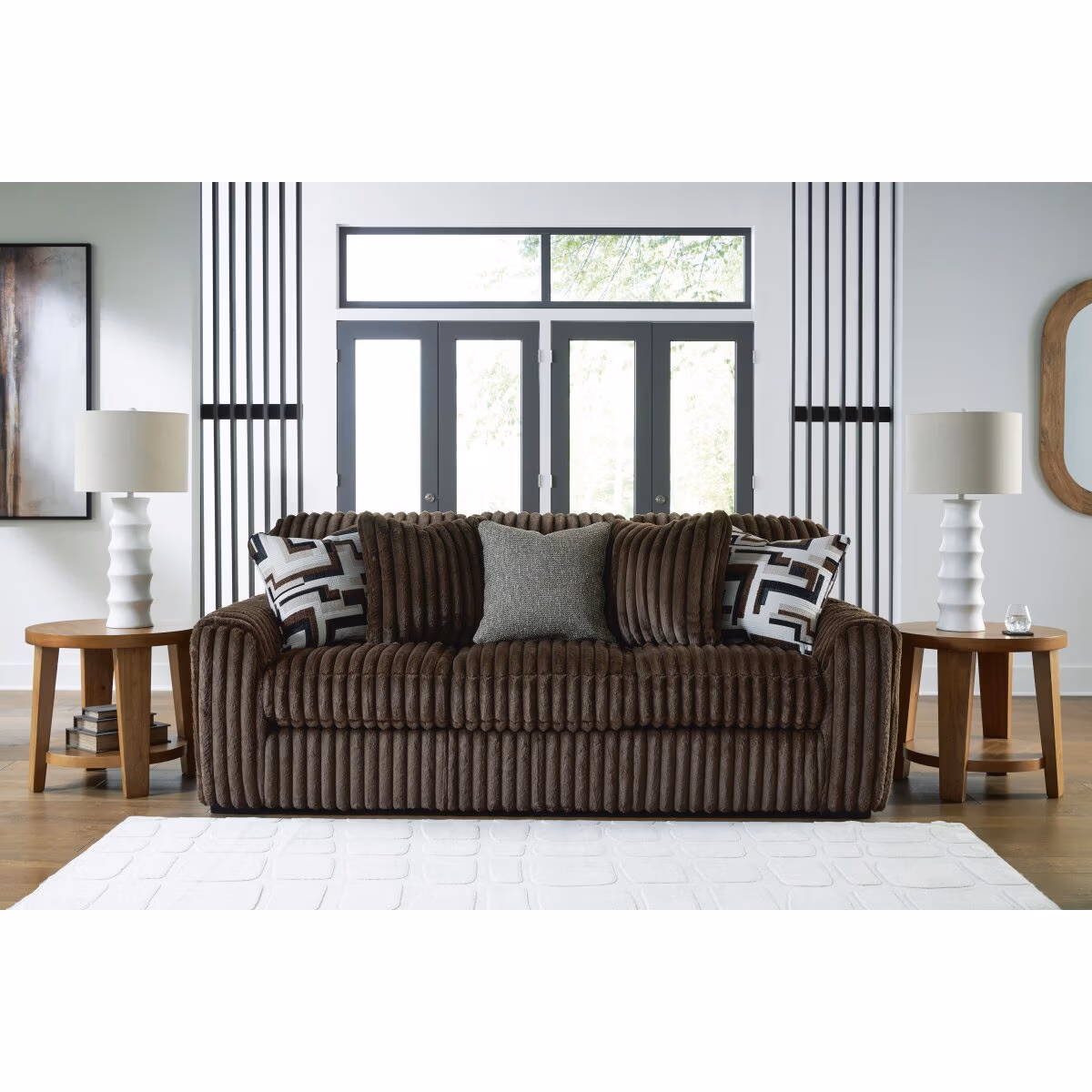 Midnight-Madness Sofa, Oversized Chair and Accent Ottoman - Image 13