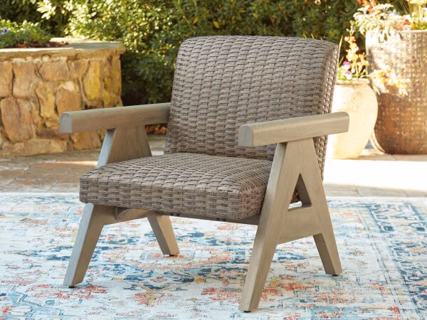 Cliff Trails Outdoor Rocking Lounge Chair - Image 3