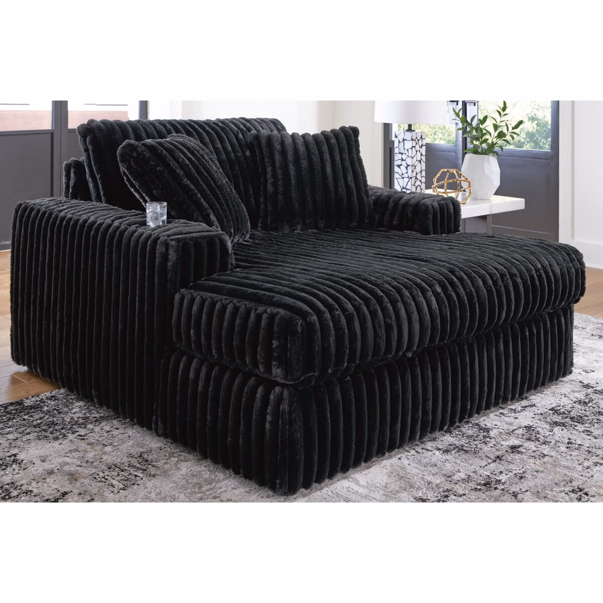 Midnight-Madness Oversized Chaise - Image 3