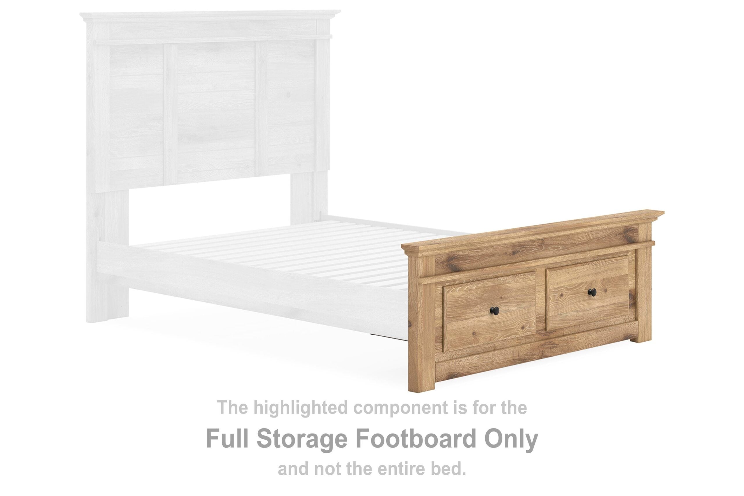Makidern Full Storage Footboard