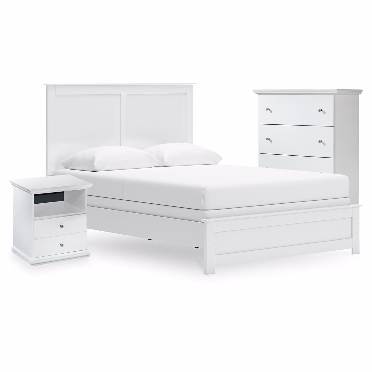 Bostwick Shoals Queen Panel Bed, Cheat and Nightstand - Image 2