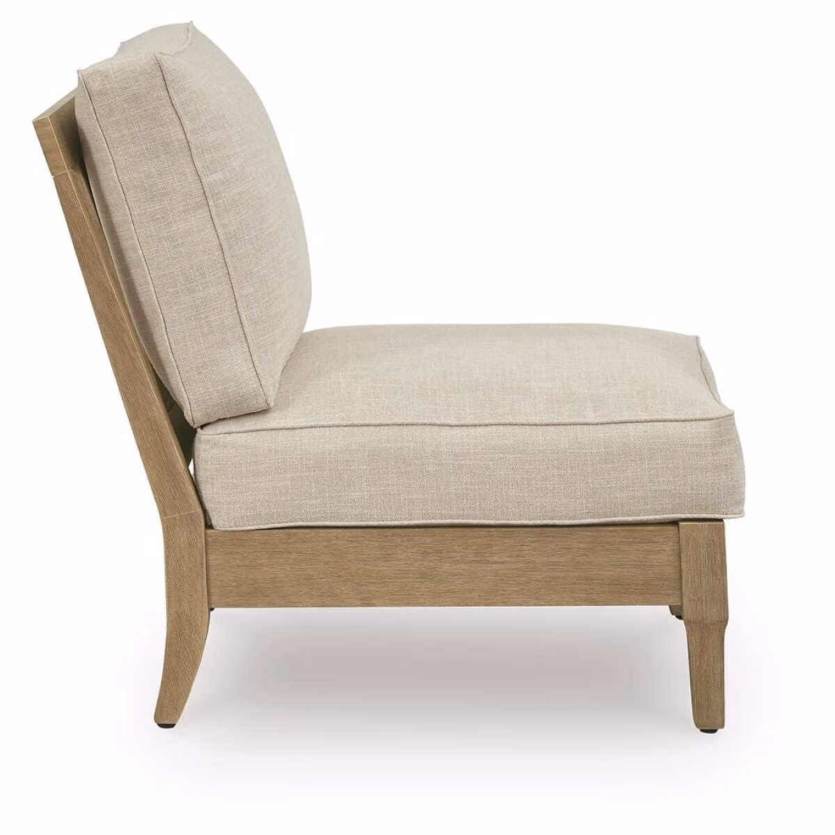 Clare View Armless Chair with Cushion - Image 4