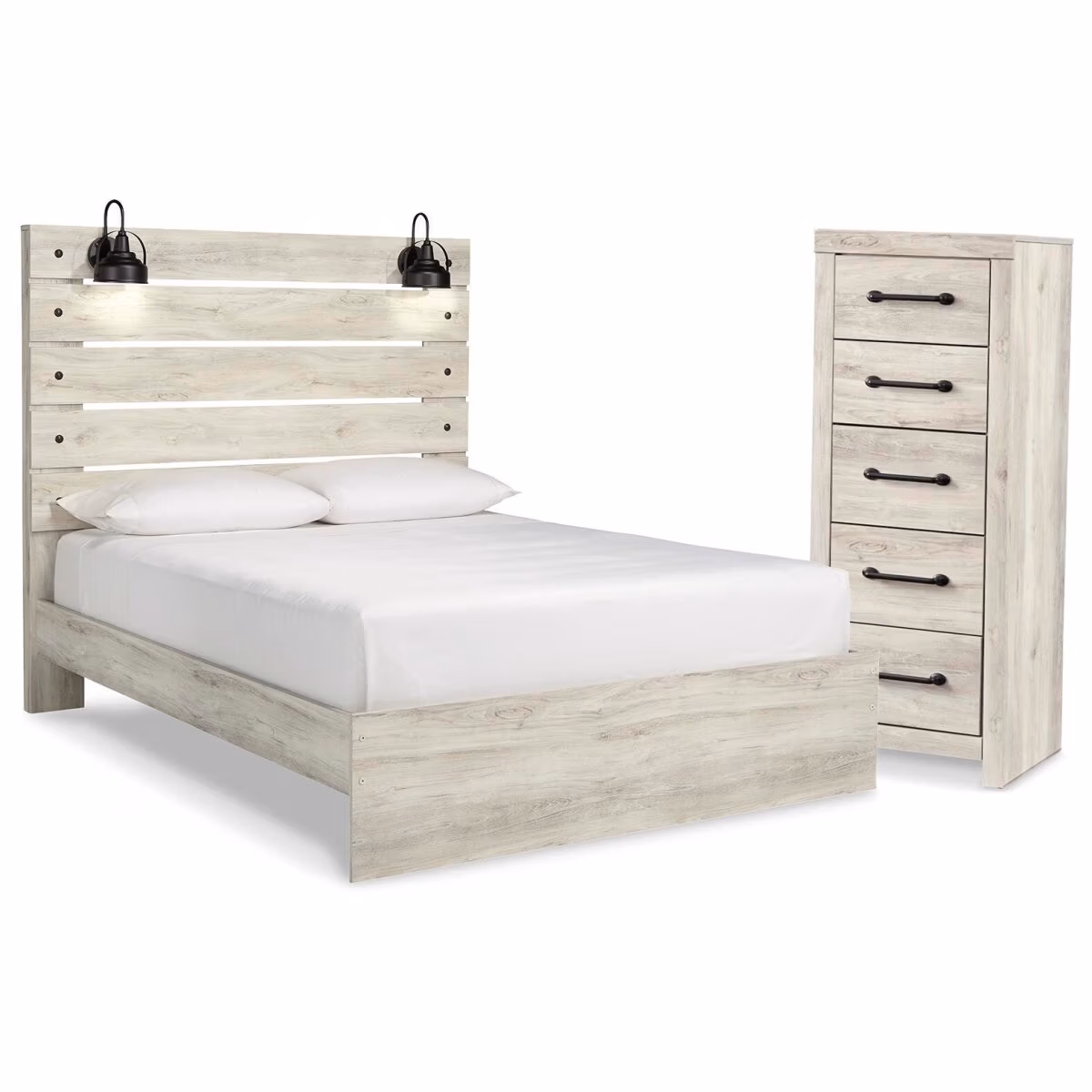 Cambeck Queen Panel Bed and Chest - Image 2
