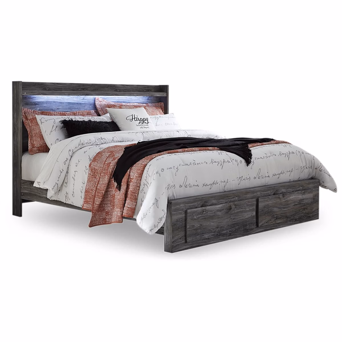 Baystorm King Storage Bed, Dresser and 2 Nightstands - Image 7