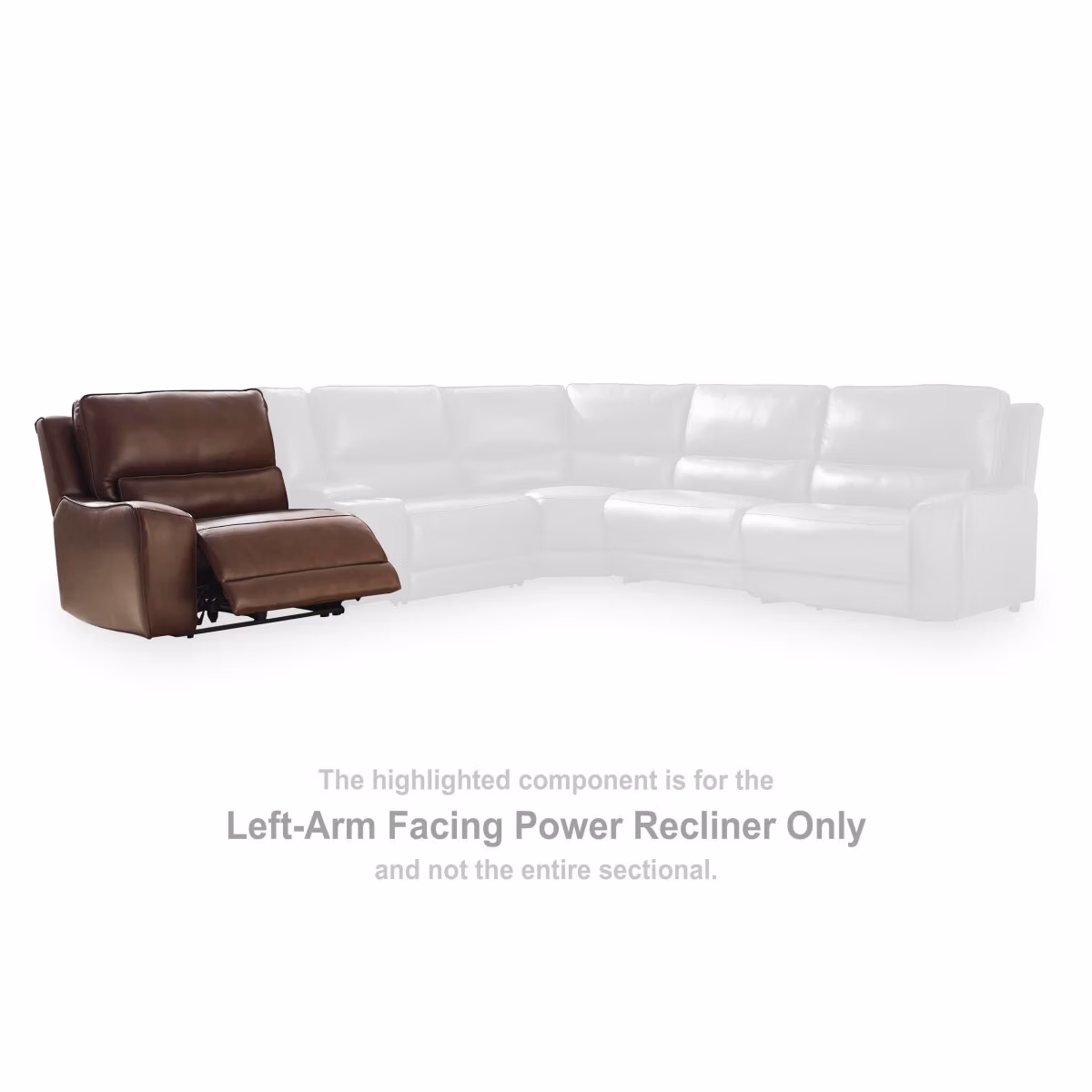 DeepWakes Left-Arm Facing Power Recliner - Image 3