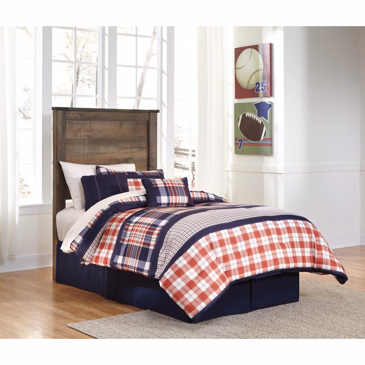 Trinell Twin Panel Headboard - Image 4