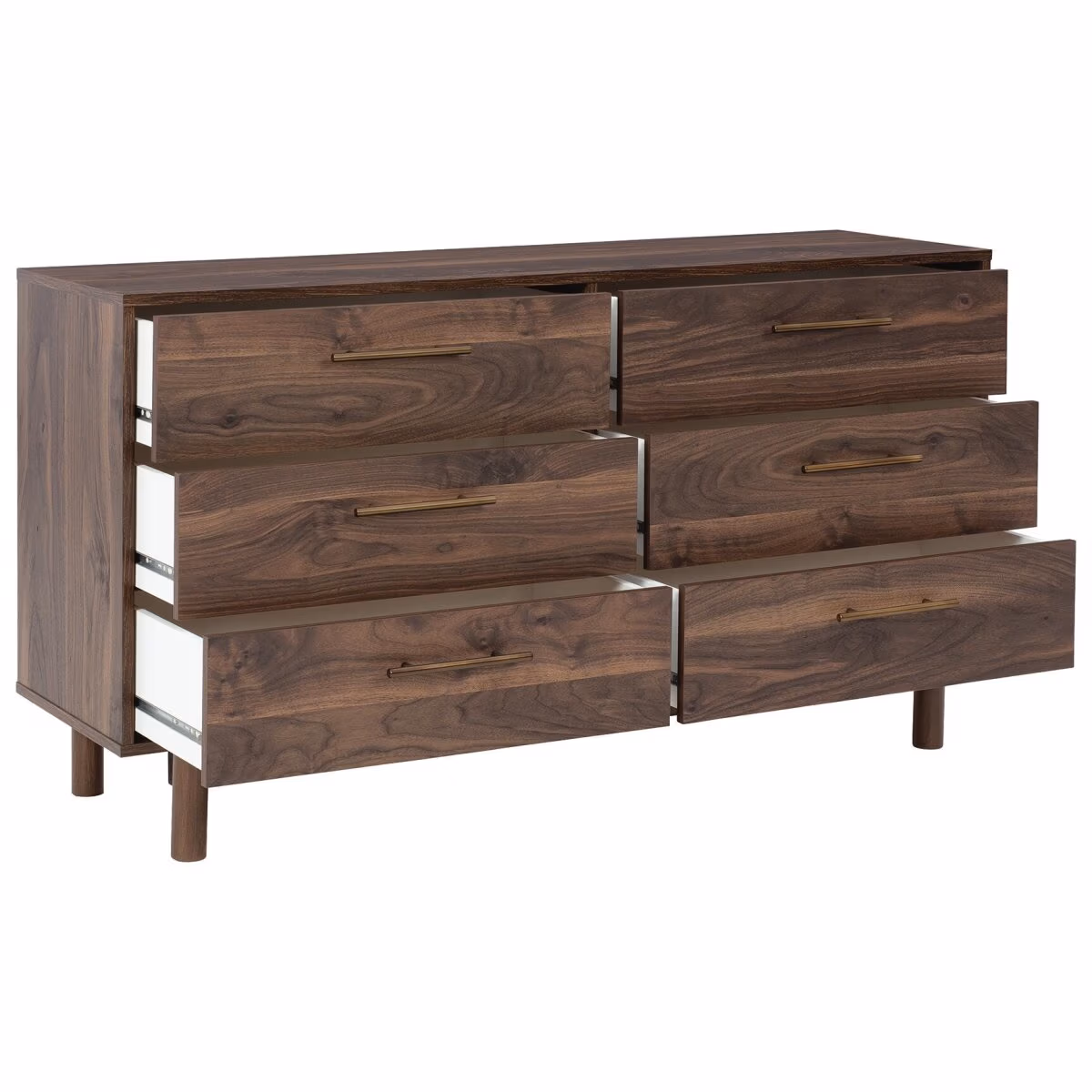 Calverson Queen Panel Platform Bed with Dresser and Nightstand - Image 5