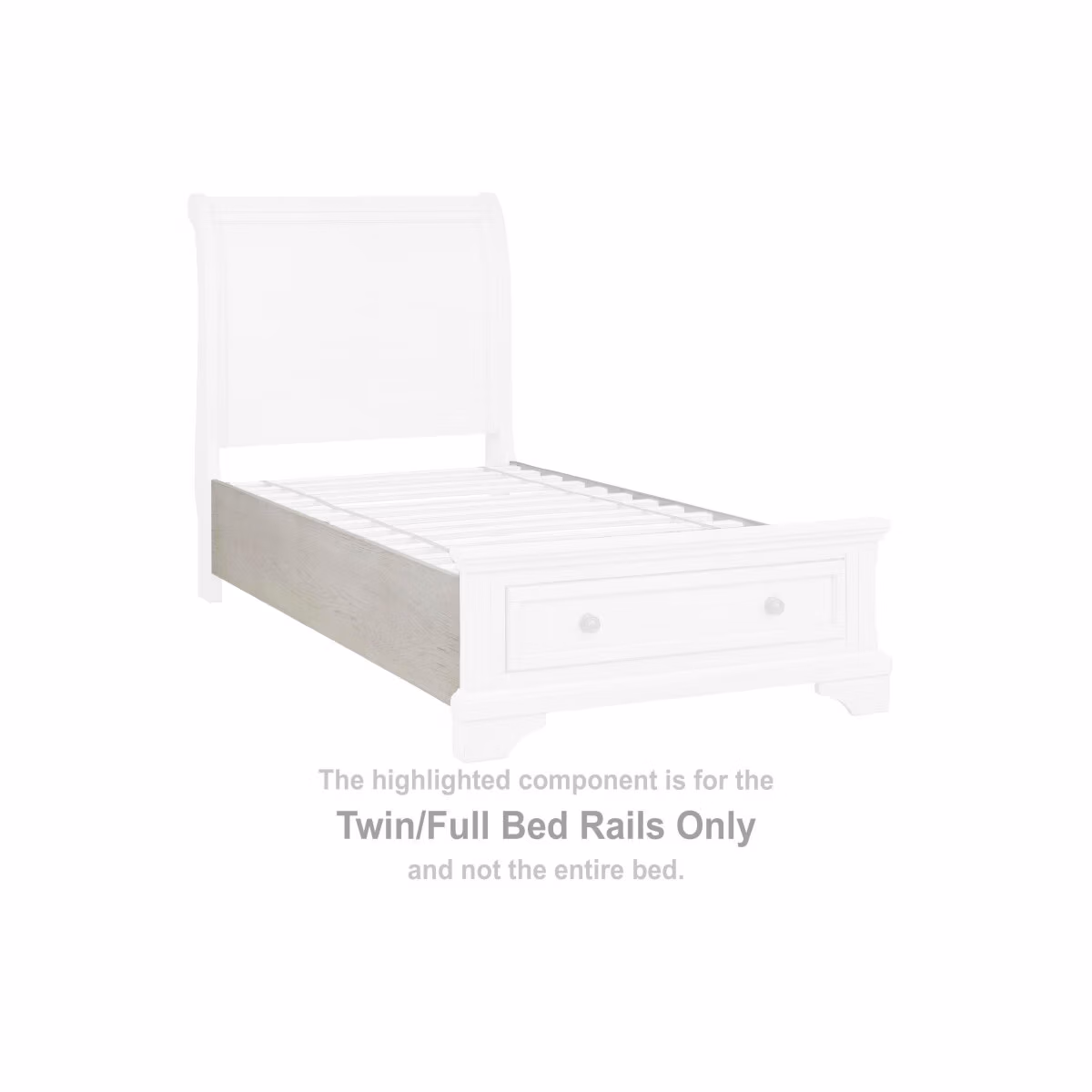 Robbinsdale Twin/Full Bed Rails - Image 3