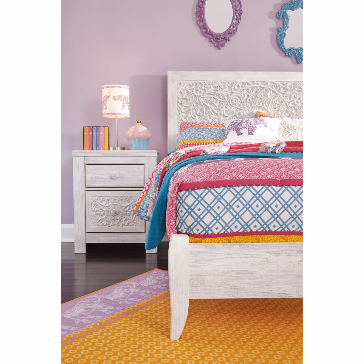 Paxberry Twin Panel Headboard - Image 6