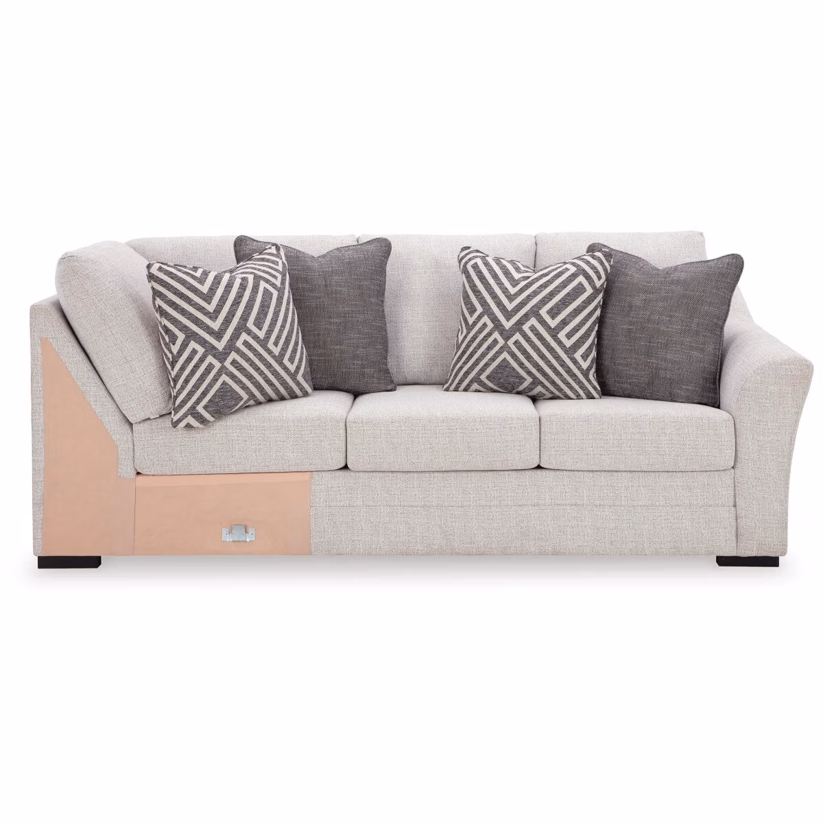 Koralynn 3-Piece Sectional and Oversized Accent Ottoman - Image 12
