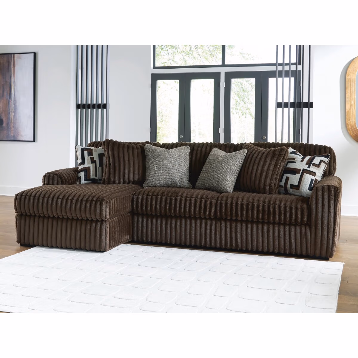 Midnight-Madness 2-Piece Sectional Sofa with Chaise - Image 6