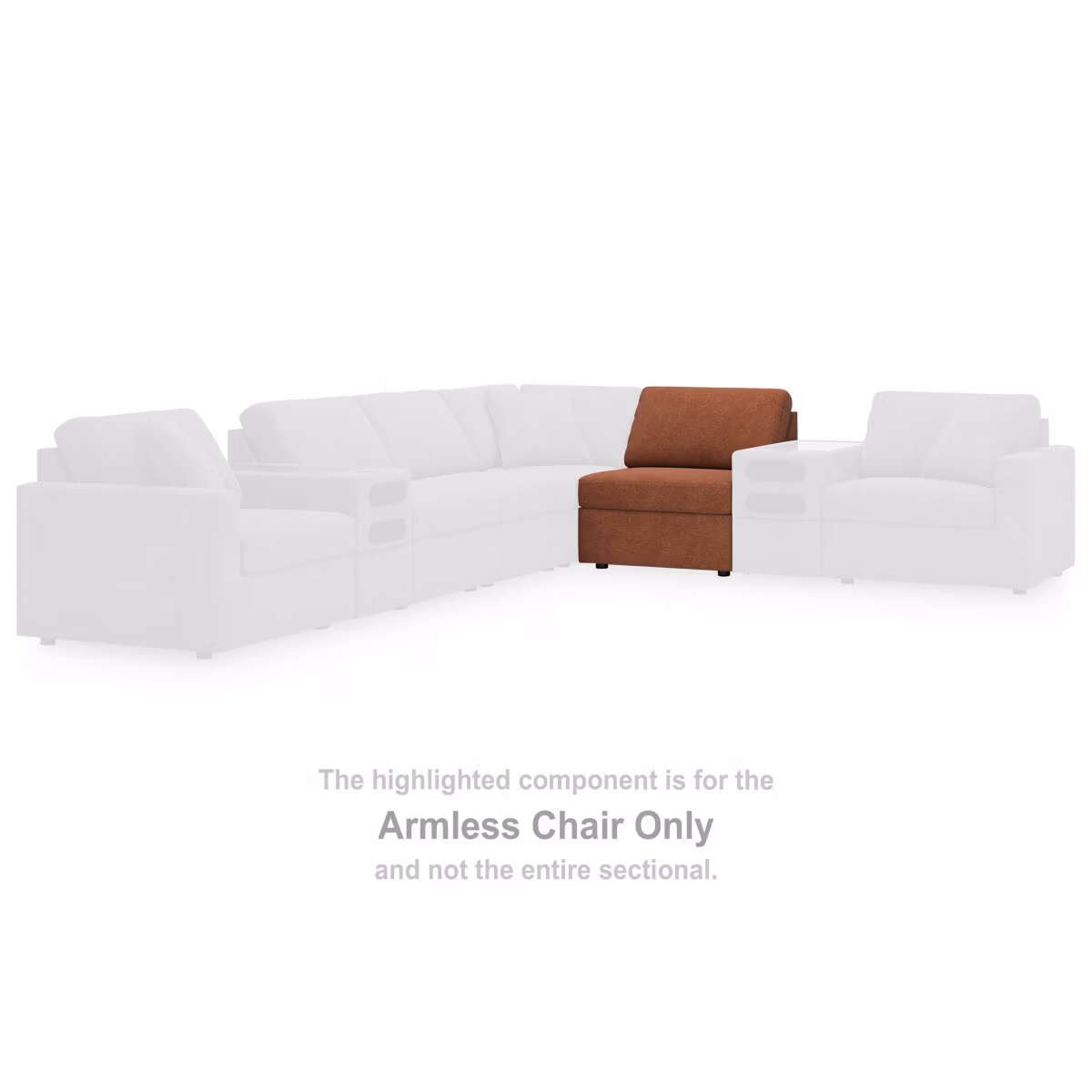 Modmax Armless Chair - Image 3