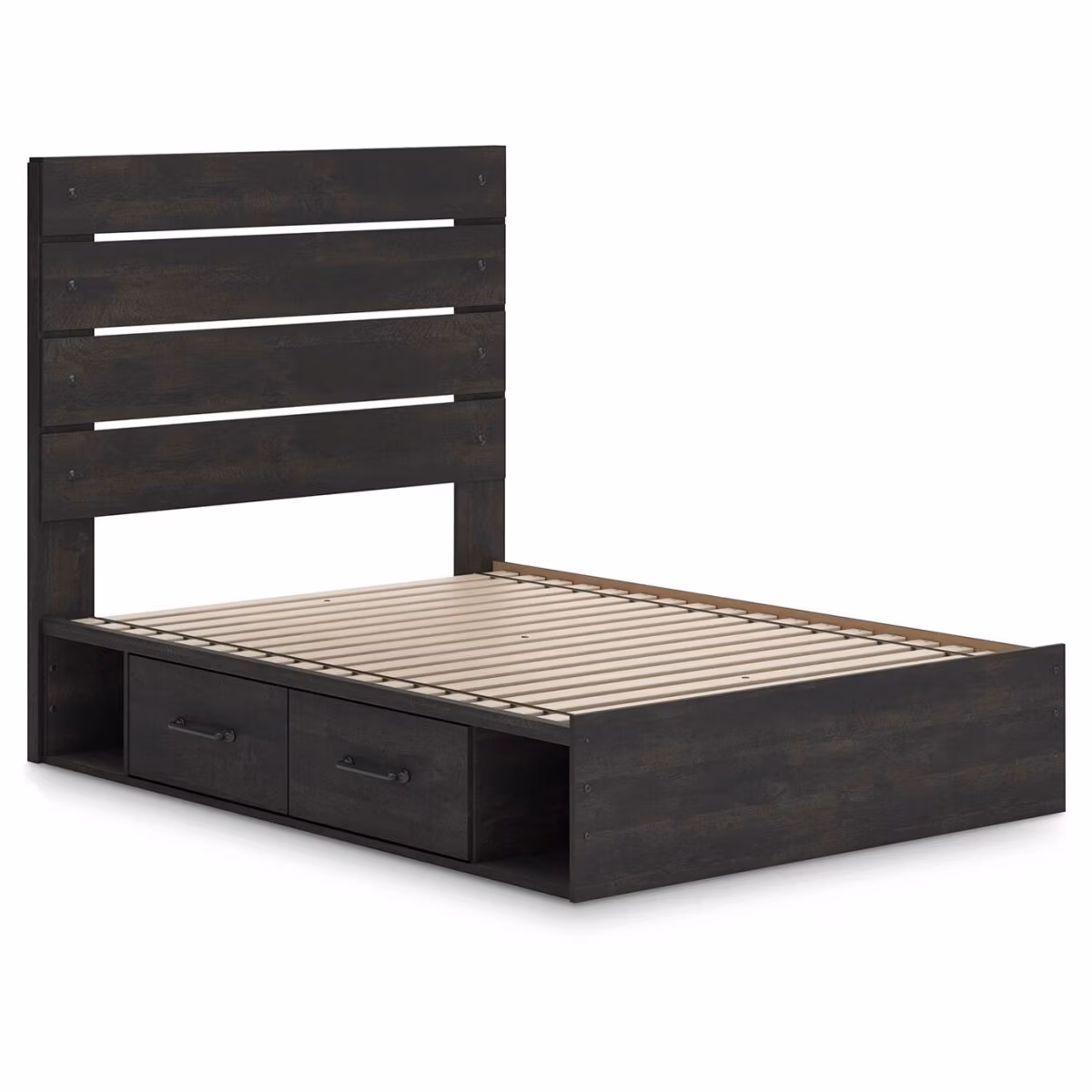 Hollivern Full Panel Bed with Storage - Image 4