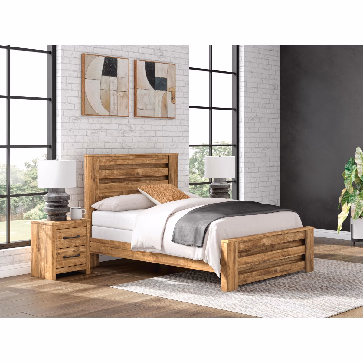 Maystonna Queen Panel Bed - Image 3